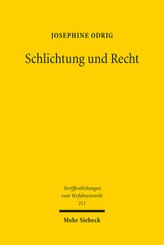 Schlichtung und Recht