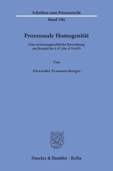 Prozessuale Homogenität