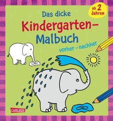 Ausmalbilder für Kita-Kinder