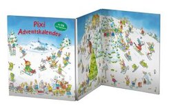 Pixi Adventskalender als Leporello, m. 24 Buch