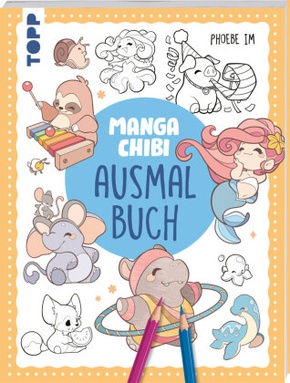 Manga Chibi Ausmalbuch