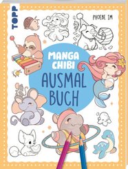 Manga Chibi Ausmalbuch