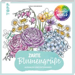 Colorful World - Zarte Blumengrüße