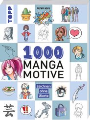 1000 Manga Motive zeichnen