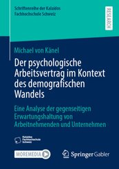 Der psychologische Arbeitsvertrag im Kontext des demografischen Wandels