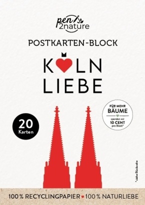 Postkartenblock Köln-Liebe