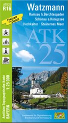 ATK25-R16 Watzmann (Amtliche Topographische Karte 1:25000)