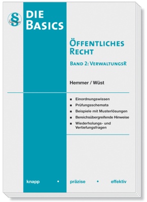 Die Basics Öffentliches Recht - Band 2 Verwaltungsrecht