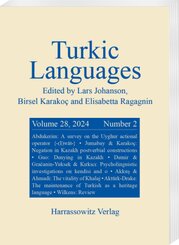 Turkic Languages 28 (2024) 2