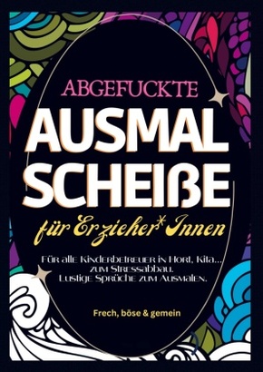 Fluch Malbuch Erzieher A4