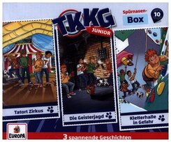 TKKG Junior - Sp&uuml;rnasen Box,3 Audio-CD