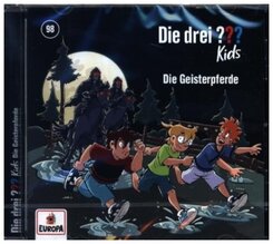 Die drei ??? Kids - Die Geisterpferde, 1 Audio-CD