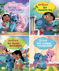 Nelson Mini-B&uuml;cher: 4er Disney Lilo & Stitch 1-4