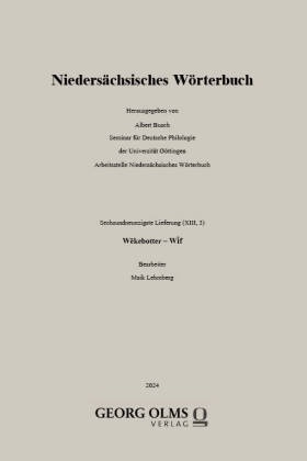 Niedersächsisches Wörterbuch