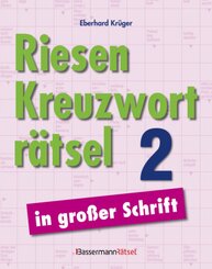 Riesen-Kreuzworträtsel in großer Schrift 2 (5 Exemplare à 3,99 EUR)
