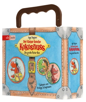 Der kleine Drache Kokosnuss - Die große Reise-Box, 5 Audio-CD