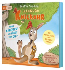 Känguru Knickohr - Huhu, Känguru! Was hörst denn du?, 1 Audio-CD