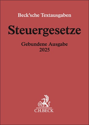 Steuergesetze Gebundene Ausgabe 2025