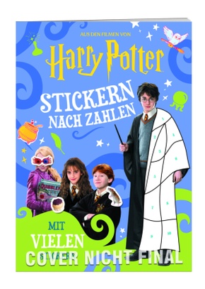 Wizarding World(TM) - Stickern nach Zahlen, m. 1 Beilage