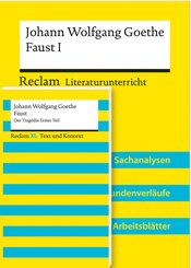 Paket für Lehrkräfte »Johann Wolfgang Goethe: Faust. Der Tragödie Erster Teil« (Textausgabe und Lehrerband). 2 Bände ein