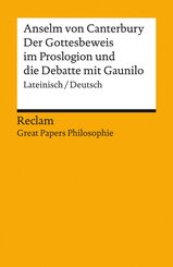 Der Gottesbeweis im Proslogion und die Debatte mit Gaunilo