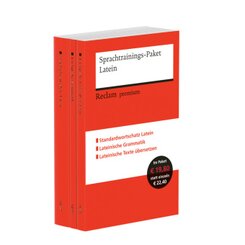 Sprachtrainings-Paket Latein. 3 B&auml;nde eingeschwei&szlig;t