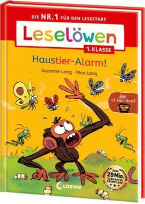 Leselöwen 1. Klasse - Jim ist mies drauf - Haustier-Alarm!