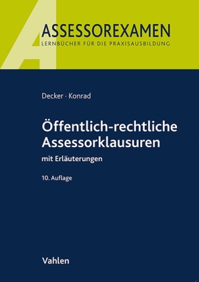 Öffentlich-rechtliche Assessorklausuren