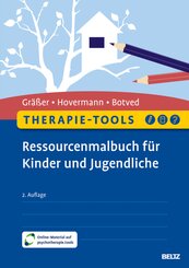 Therapie-Tools Ressourcenmalbuch für Kinder und Jugendliche, m. 1 Buch, m. 1 E-Book