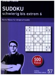 Sudoku schwierig bis extrem 6