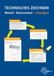 L&ouml;sungen zu 14340, Technisches Zeichen Metall Basiswissen