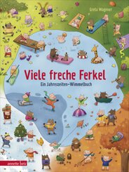 Viele freche Ferkel - Ein Pappbilderbuch voller niedlicher Haus- und Wildschweinchen