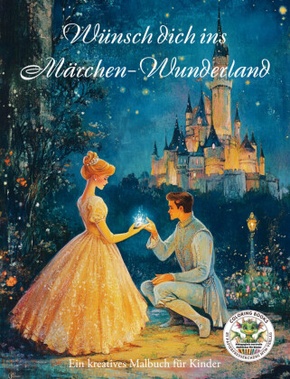 Wünsch dich ins Märchen-Wunderland - Ein kreatives Malbuch für KInder