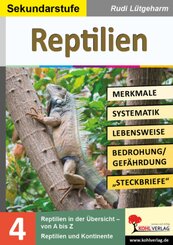 Reptilien - Merkmale, Lebensraum, Systematik