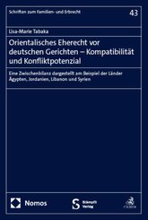 Orientalisches Eherecht vor deutschen Gerichten - Kompatibilität und Konfliktpotenzial