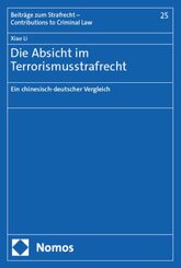 Die Absicht im Terrorismusstrafrecht