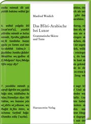 Ägyptische Dialekte: Das B  ri-Arabische bei Luxor