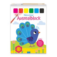 Trötsch Malbuch Mein erster Ausmalblock Pfau