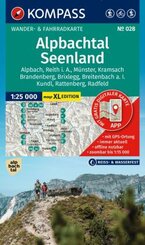 KOMPASS Wanderkarte 028 Alpbachtal, Seenland 1:25.000