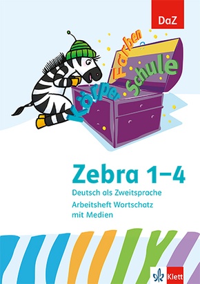 Zebra 1-4. Deutsch als Zweitsprache, m. 1 Beilage