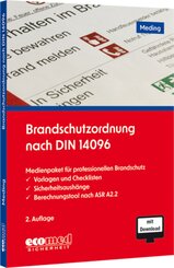 Brandschutzordnung nach DIN 14096, m. 1 Buch, m. 1 Online-Zugang