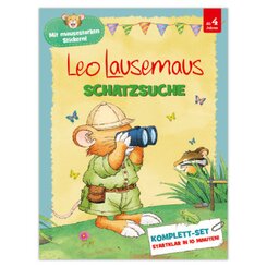 Leo Lausemaus - Schatzsuche Komplett-Set