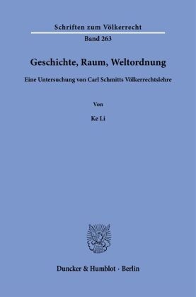 Geschichte, Raum, Weltordnung