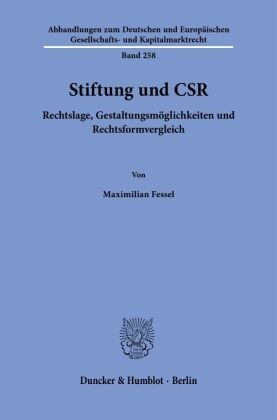 Stiftung und CSR