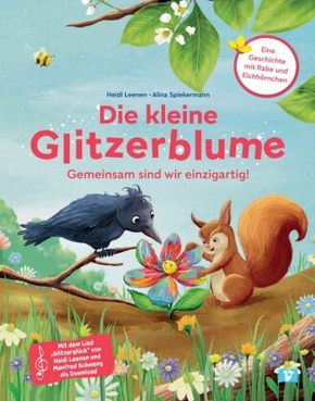 Die kleine Glitzerblume