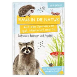 Activity Heft: Raus in die Natur: Auf den Spuren von Igel, Maulwurf und Co.