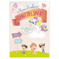 Activity Heft: Meine Einhorn Schnitzeljagd