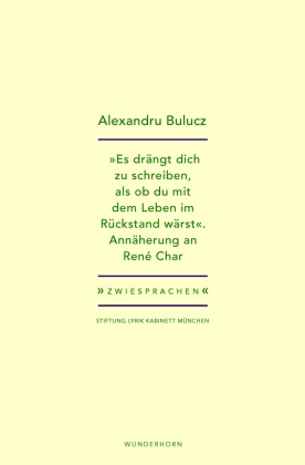 "Es drängt dich zu schreiben, als ob du mit dem Leben im Rückstand wärst"