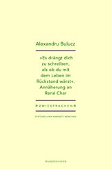 "Es drängt dich zu schreiben, als ob du mit dem Leben im Rückstand wärst"