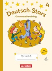 Deutsch-Stars - Grammatiktraining Ausgabe 2025 - 4. Schuljahr